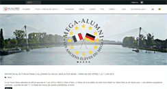 Desktop Screenshot of mega-alumni.eu